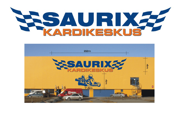 Saurix kaardikeskus reklaam